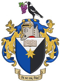The Arms of Dr.
                                                Martin Gray JP