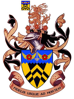The Arms of
                                                Geoffrey John
                                                Kingman-Sugars Esq