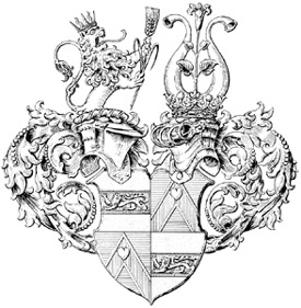 The hatched arms of
                                                        Dr John F.
                                                        Mueller