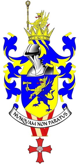 The Arms of Richard David
                                              Johnson