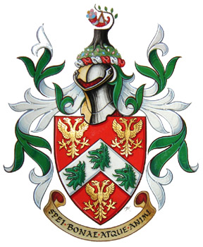 The Arms of Richard
                                                B.B. Miller, Baron of
                                                Jedburgh Forest