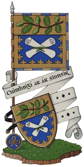The arms
                                              of Genealogical Society of
                                              Ireland Cumann Geinealais
                                              na hEireann