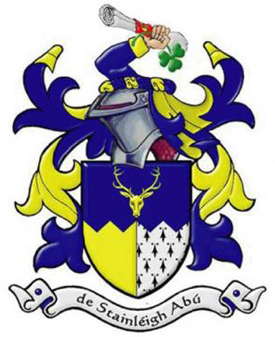The
                                                      arms of Rory
                                                      Stanley, FGSI