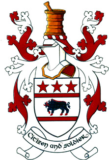 Arms of Colonel
                                                Joseph Buckner Sullivan
                                                (ret)
