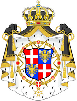 The Arms of His
                                                Most Eminent Highness
                                                Fra Robert Matthew
                                                Festing