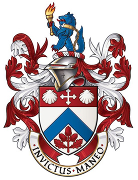The arms of Joshua Barger,
                                              Lord of the Manor of
                                              Swanborough