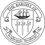 The Badge of
                                                      Dr. George Manuel
                                                      Burden, Baron of
                                                      Seabegs