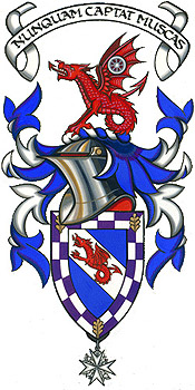 The Arms of Charles
                                                Edward Francis Drake