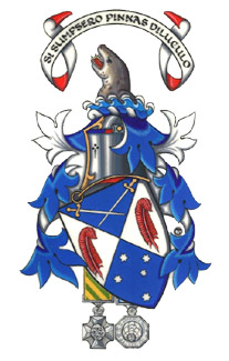 The Arms of Colonel
                                                Joseph Vaughan Johnson