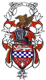 The Arms of Roger
                                                Alexander Lindsay, Baron
                                                of Craighall & Rouge
                                                Herald Extraordinary