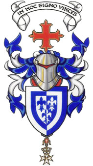 The Arms of Jeffrey
                                                Duane Ludwig, KM, Baron
                                                Baillie of Kockenzie