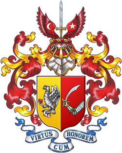 The Arms of
                                                Brigadier General Ronald
                                                Scott Mangum