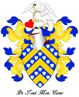 The Arms of
                                                Sebastian Abel de
                                                Valcourt